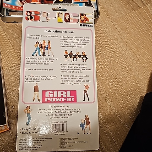 ICONIC Spice Girl Fan original Y2k Bundle Miscellaneous Items - Picture 3 of 6